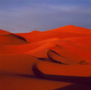 Morning light in the Idehan Ubari